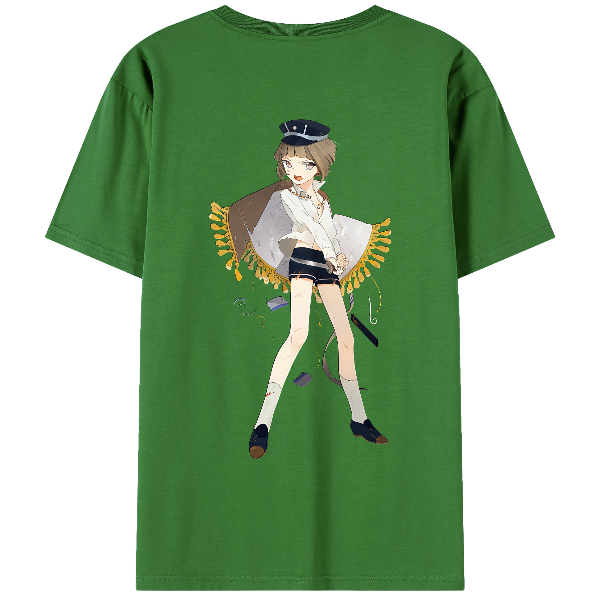 （画像用） 刀剣乱舞 Touken Ranbu レディース半袖Tシャツ(バックプリント)